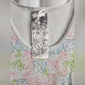 dELiA's Neon Mushroom Tank Top